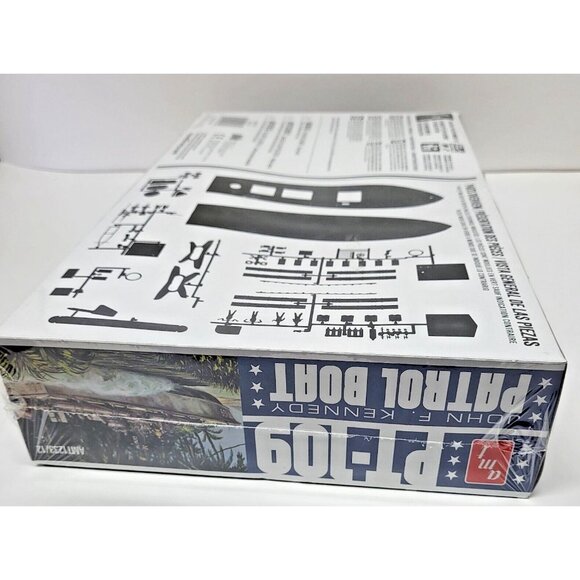 New AMT John F.‎ Kennedy PT-109 AMT1233 Plastics Car/Truck - Picture 11 of 12